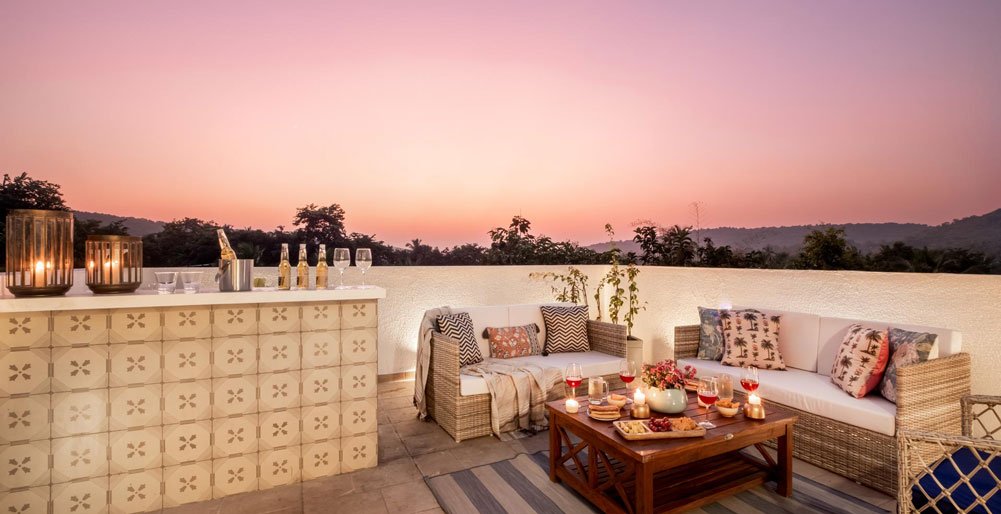 Villa Athena - Terrace seating